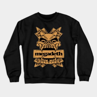 thrash Megadeth band Crewneck Sweatshirt